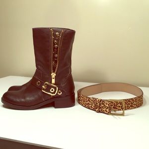 Vince Camuto Brown Walt boots